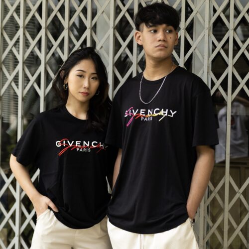 GIVENCHY RAINBOW SIGNATURE TEE - Conformity